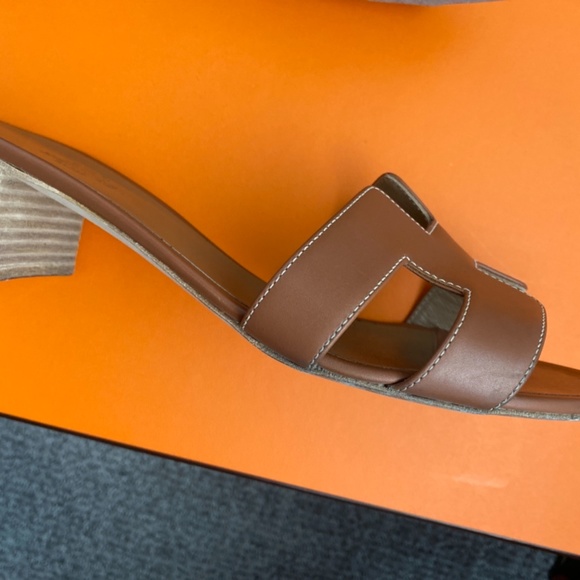 Hermes Oasis heeled sandals - Picture 5 of 7